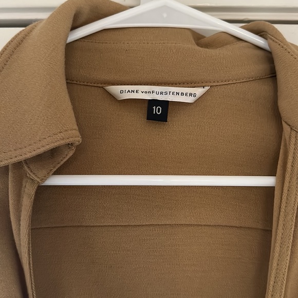 Diane Von Furstenberg DVF wool wrap dress size 10 - Picture 2 of 8